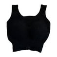 thumbnail image 1 of WRKEKC Bras for Women Fleece Lined Wireless Bra with Built In Padding and Longline Design for Winter Warmth, 1 of 2