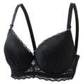 thumbnail image 1 of WRKEKC Bras for Women Thin Underwire Plus Size Full Cup Push Up Side Support Lifting Bra for Everyday Wear and Comfort, 1 of 2
