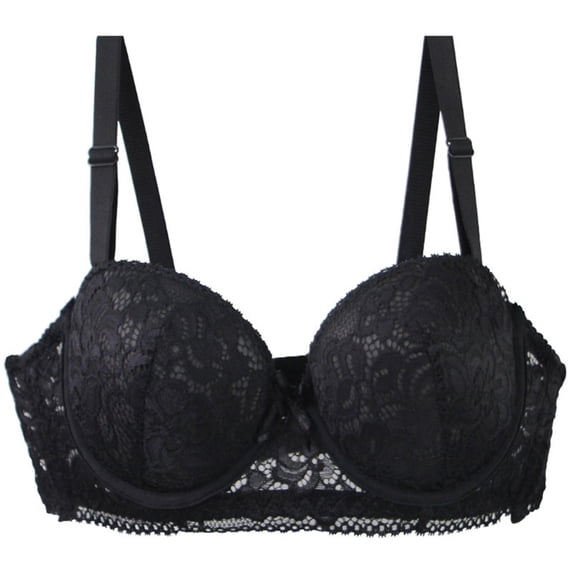 WRKEKC Bras for Women Thin Underwire Push Up Anti Sagging Bra BC Cup with Lightweight Support and Comfort for Everyday