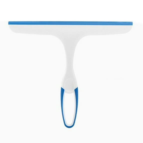 WRKEKC Car Accessories All-Purpose Materials Shower Squeegee for Car Bathroom Cleaner Tool Household Window Mirror Squeegee for Home Cleaning Hanging Wipers Blue