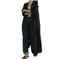 thumbnail image 1 of WRKEKC Cardigan Sweaters for Women, Cardigan Sweaters for Women, Women's Fall Casual Solid Color Long Sleeve Knitted Brushed Coat Long Sleeve Hoodless Coat Cardigan, 1 of 6