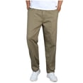thumbnail image 1 of WRKEKC Cargo Pants for Men Pocket Drawstring Zipper Solid Color Elastic Waist Cargo Long Pants for Daily Casual Office Outdoor Versatile Wear, 1 of 6