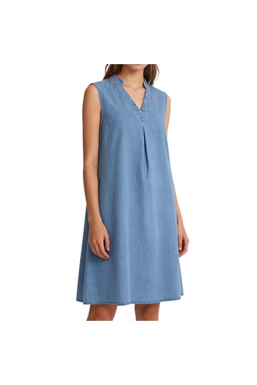 Plus Size Off-Shoulder Denim Dresses for Summer & Casual Looks