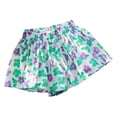 thumbnail image 1 of WRKEKC Casual Shorts for Girls, Girls Summer Shorts, Girls' Summer Cute Flower Print Elastic Waist Skirt Shorts, 1 of 7
