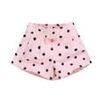 thumbnail image 1 of WRKEKC Casual Shorts for Girls, Girls Summer Shorts, Girls Summer Heart Printed Casual Breathable Sports Shorts with Bow Tie, 1 of 3