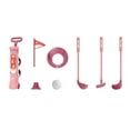 thumbnail image 1 of WRKEKC Child's Golf Set Portable Pull Like Suitcase Includes 3 Clubs 4 Balls Outdoor Play Develops Coordination Durables Materials Ideal for Parks Backyard Travel, 1 of 5