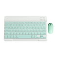 thumbnail image 1 of WRKEKC Clearance Bluetooth Keyboard & Mouse Portable BT Wireless Keyboard & Mouse for android PC Tablet Mint Green, 1 of 3