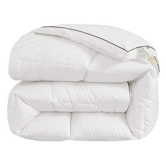 WRKEKC Cooling Blanket Ice Blanket, Cooling Breathable Cotton Cooling Blankets for Hot Sleepers, King Size Aesthetic Soft Lightweight Blanket for All Seasons 59.0"x78.7" White