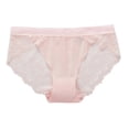 thumbnail image 1 of WRKEKC Cotton Underwear for Women Lace High Waist Panties with Soft Elastic Band Breathable Comfortable for Everyday Wear, 1 of 5