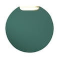thumbnail image 1 of WRKEKC Cutting Board Chopping Board, PE Plastic Cutting Boards with Easy Grip Handle Border, Circular Cutting Boards for Kitchen Dishwasher Safe for Chopping Meat Vegetables Fruits Cheese Green A, 1 of 8