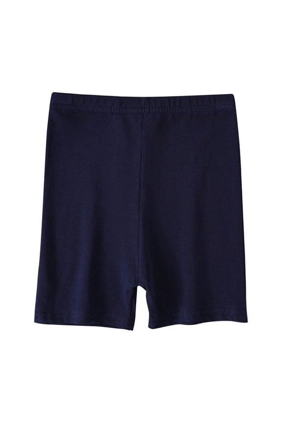 Girls Biker Shorts 100 Percent Cotton 3-Inch Inseam High Waist Loungewear Shorts Comfortable for 3-14 Years