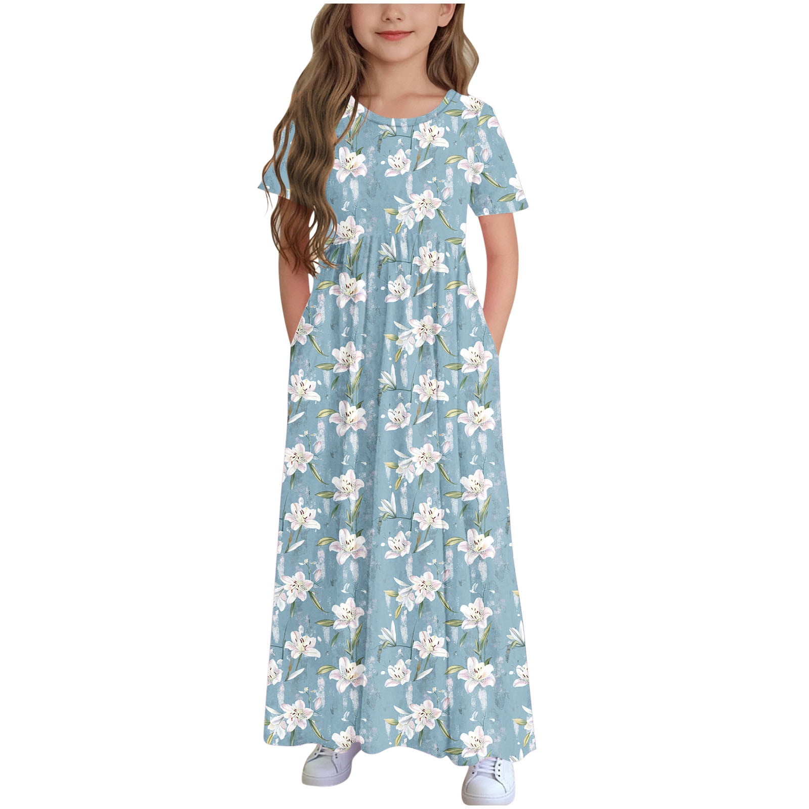 floor length bridesmaid dresses Peyton Romantic A-Line Size:34
