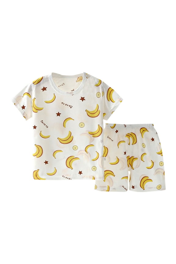 Girls Summer Outfits, Girls 2 Piece Casual Outfits, Child Trendy Casual Short Sleeve Lapel Sets Collar Botton Printed Short Pants Sets