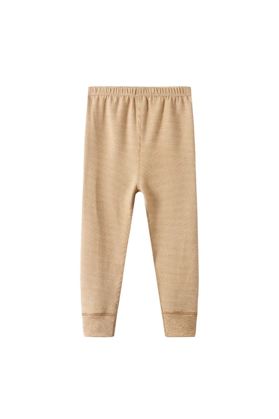 Girls Thermal Leggings Pants for Boys and Girls Solid Color 2-17 Years Kids Fleece Lined Warm Bottoms Brushed Lining Base Layer Pants Fall Winter Loungewear