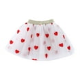 thumbnail image 1 of WRKEKC Girls Tutu Skirt Elastic Waist with Liner Solid Color Soft Breathable Comfortable Cotton Fabric Lightweight Daily 3-9 Years, 1 of 4