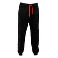 thumbnail image 1 of WRKEKC Joggers for Men Solid Color Elastic Waist Drawstring Cuffed Ankle Spring Fall Casual Daily Wear Easy To Match, 1 of 3
