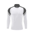 thumbnail image 1 of WRKEKC Kids Jacket Soccer Jersey Style Long Sleeve Full Zip Training Top with Contrast Panels for 3-10 Years, 1 of 4
