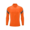 thumbnail image 1 of WRKEKC Kids Jacket Soccer Jersey Style Long Sleeve Full Zip Training Top with Contrast Panels for 3-10 Years, 1 of 4
