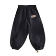 thumbnail image 1 of WRKEKC Kids Sweatpants Summer Color Block Mosquito Repellent Pants Elastic Waist Cuffed Ankle Lightweight Fabric Comfortable Fit for 18 Months - 12 Years, 1 of 3