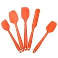 thumbnail image 1 of WRKEKC Kitchen Essentials Clearance 5 Piece Spatula Set Kitchen Spatula Utensil Set Orange, 1 of 1