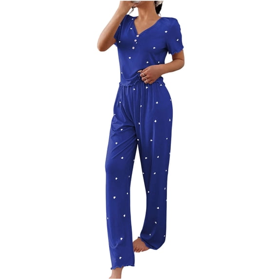 WRKEKC Modal Pajama Set for Women Breathable Modal Top with High Waist Shorts Summer Set Loungewear Pajamas Sleep Set