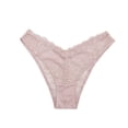 thumbnail image 1 of WRKEKC Panties for Women Low Waist V Shape Lace High Elasticity Lightweight Solid Color Breathable Comfortable Women Underwear Soft, 1 of 3