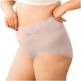 thumbnail image 1 of WRKEKC Panties for Women Plus Size Solid Color High Waist Tummy Control Triangle Panties with Comfortable Fit for Daily Wear, 1 of 9