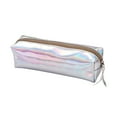 thumbnail image 1 of WRKEKC Pencil Case Fashion Dazzling Cloth Pencil Bag Student Large-Capacity Stationery Storage Bag Examination Storage Bag Silver, 1 of 5