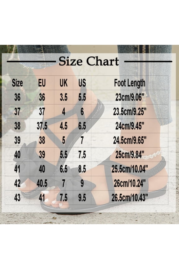 Sandals for Women Bow Decor Flat Sandals Soft Sole Beach Slides Casual Spring Summer Versatile Footwear