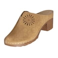 thumbnail image 1 of WRKEKC Sandals for Women Closed Toe Cut Out Design Comfortable Wedge Heel Casual Footwear Spring Summer Shoes for Women, 1 of 6