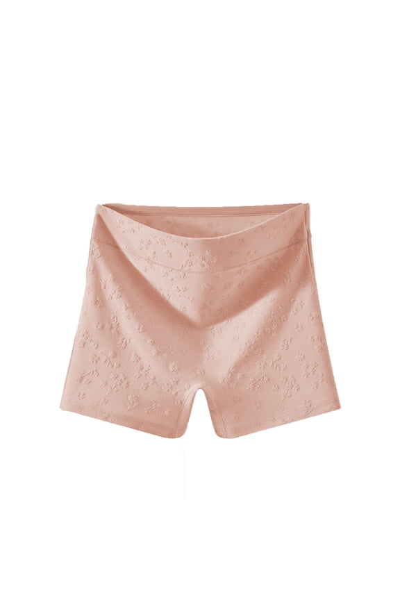 Seamless Underwear for Women Breathable Mid Waist Elastic Butt Lifting Soft Anti Slip Shorts with Full Coverage Design