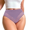 thumbnail image 1 of WRKEKC Seamless Underwear for Women Hollow Out One Piece Comfortable Breathable High Elasticity Panties with Soft Tagless Design, 1 of 7