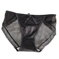 thumbnail image 1 of WRKEKC Seamless Underwear for Women Mid High Waist Lace Ice Silk Satin Lightweight Sport Breathable Gusset Briefs for Teens and Girls, 1 of 3