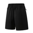 thumbnail image 1 of WRKEKC Shorts for Boys and Girls Solid Color Elastic Waist Casual Sport Shorts Lightweight Spring and Summer Wear 5-15 Years, 1 of 5