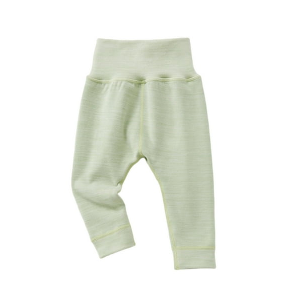 WRKEKC Thermal Leggings for Infant and Toddler Boys and Girls High Waist Sherpa Lined Warm Base Layer Pants for 6 Months-3 Years Kids Winter