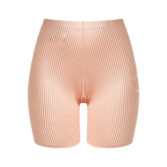 WRKEKC Underwear Women Pack Lightweight Breathable Summer Cool High Waist Plus Size 5 Inch Slip Shorts Quick Dry No Roll Edge Shapewear