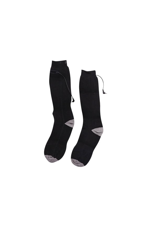 Unisex Warm Crew Socks Heated Mid Calf Socks with Temperature Control for Winter Home and Outdoor Warmth