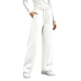 thumbnail image 1 of WRKEKC Wide Leg Sweatpants for Women Elastic Waistband Loose Fit Casual Athletic Trousers Soft Comfortable Bottoms with Pockets for Workout and Daily Outfits, 1 of 6