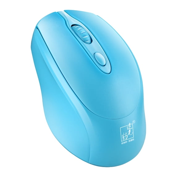 WRKEKC Wireless Mouse 361 Rechargeable Wireless Mouse Notebook Desktop Mobile Phone Tablet Home Office Blue