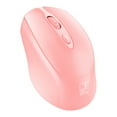 thumbnail image 1 of WRKEKC Wireless Mouse 361 Rechargeable Wireless Mouse Laptop Desktop Mobile Phone Tablet Home Office Pink, 1 of 2