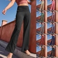 thumbnail image 1 of WRKEKC Women's Seamless Yoga Leggings Solid Color High Waisted Workout Pants Tummy Control Compression Fit Elastic Waist No Drawstring for Gym and Pilates, 1 of 8