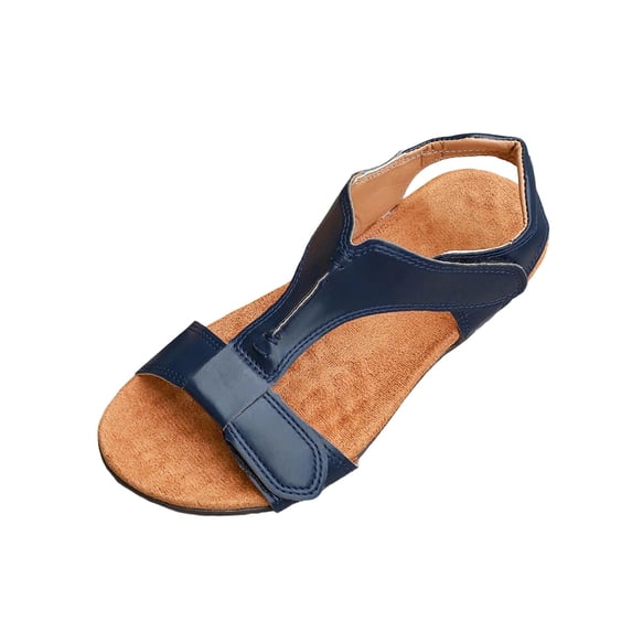 WRKEKC Womens Sandals Solid Color Peep Toe Flat Shoes Low Cut Casual Spring Summer Versatile Sandals for Women