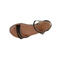 thumbnail image 1 of WRKEKC Womens Sandals Solid Color Versatile Slip On Buckle Strap Beach Roman Style Shoes Casual Summer Footwear, 1 of 9