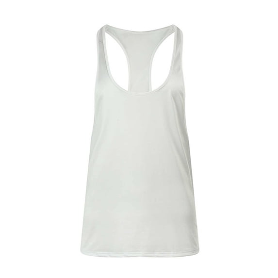 WRKEKC Workout Tank Tops for Men Solid Color Loose Fit Thin Straps Racerback Sleeveless Tee for Sweat Wicking Gym