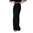 thumbnail image 1 of WRKEKC Wrap Skirts for Women, Casual Skirts for Women, Women's Solid Color Elastic Waist Maxi Stretchy Pull-On Pencil Long Skirt, 1 of 8