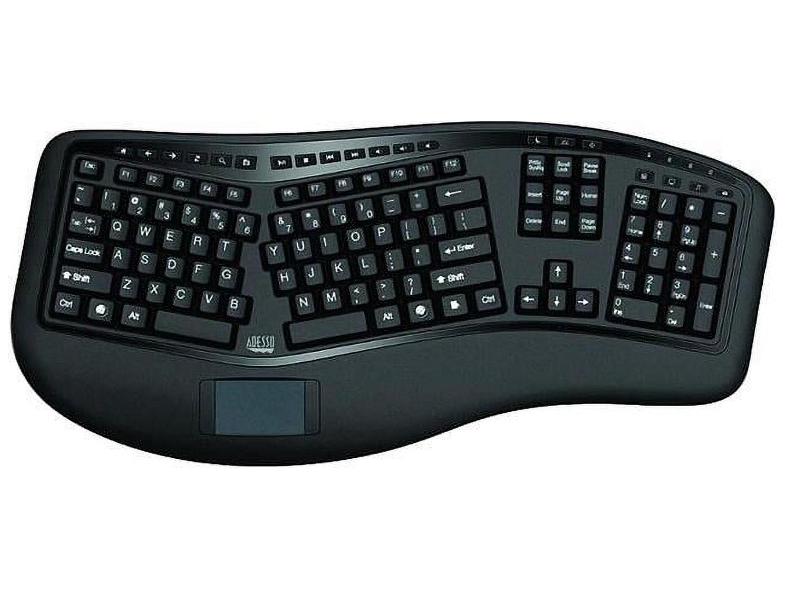 WRLS ERGO TOUCHPAD KEYBOARD