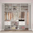 WRR Walk in Closet Organizers and Storage, closet Organizer System with