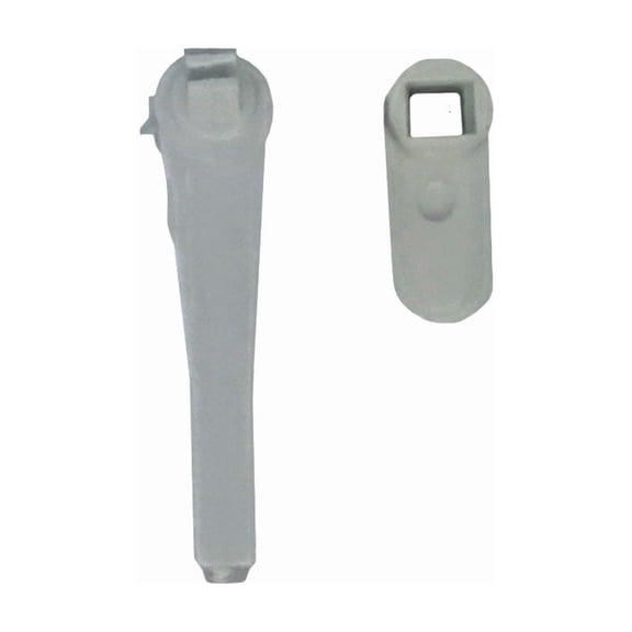 WRS 1 1/4" Screen Retainer Clip- White (Silver Line)