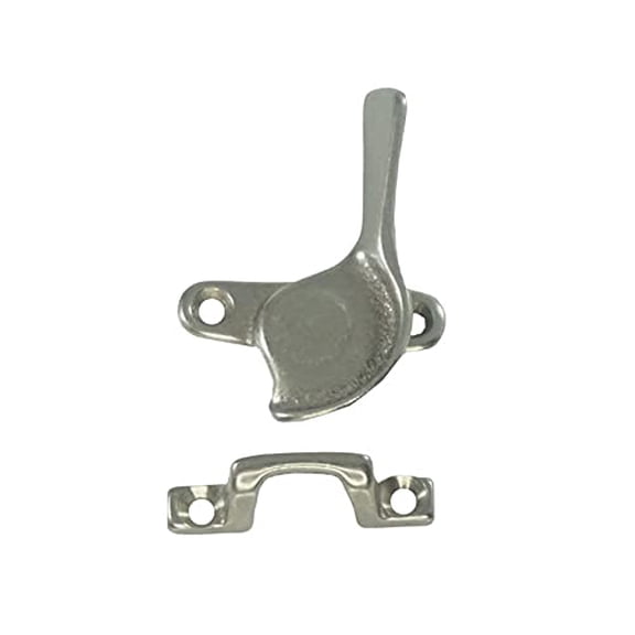 WRS 1-1/4" Sweep Lock & Keeper Set - White Bronze