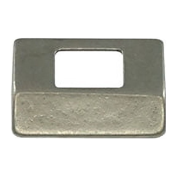 WRS 1-1/8" Rear Mount Spring Catch Keeper - White Bronze